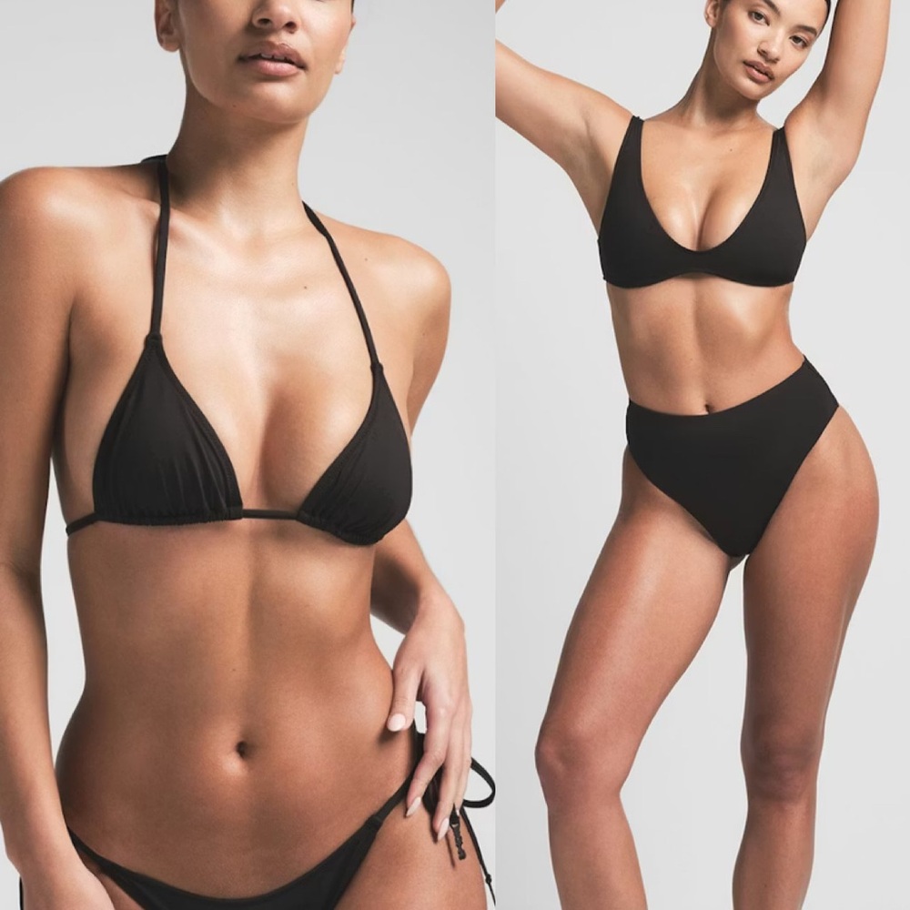 SKIMS Classic Black Bikini Set